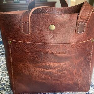 Portland Leather Lava Mini Snap Crossbody Brand new